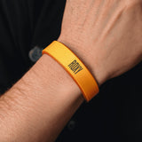 Engraved with Your Dog(s) Name(s) or Any Message - Leather Cuff Bracelet