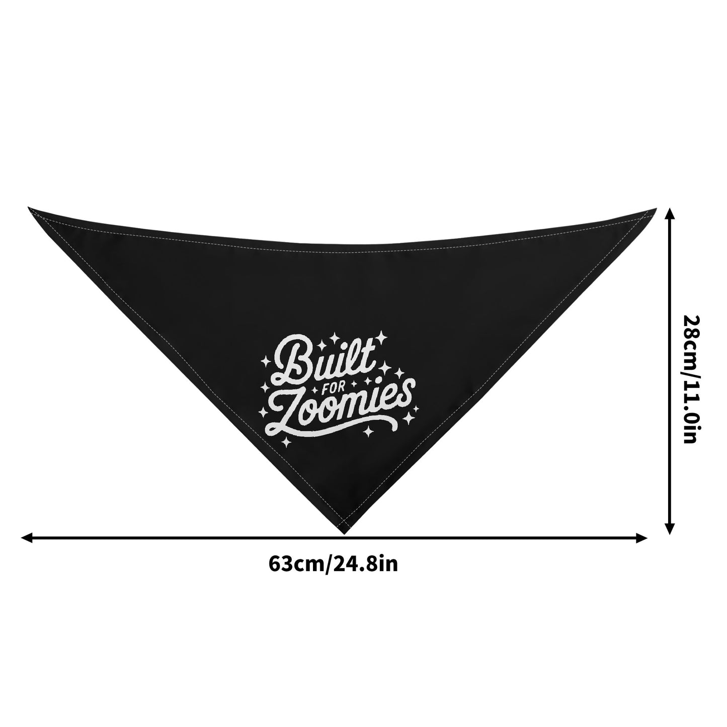 Built For Zoomies Dog Bandanas