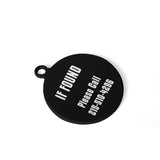 Built For Zoomies Custom Laser Metal Alloy Dog ID Tag .