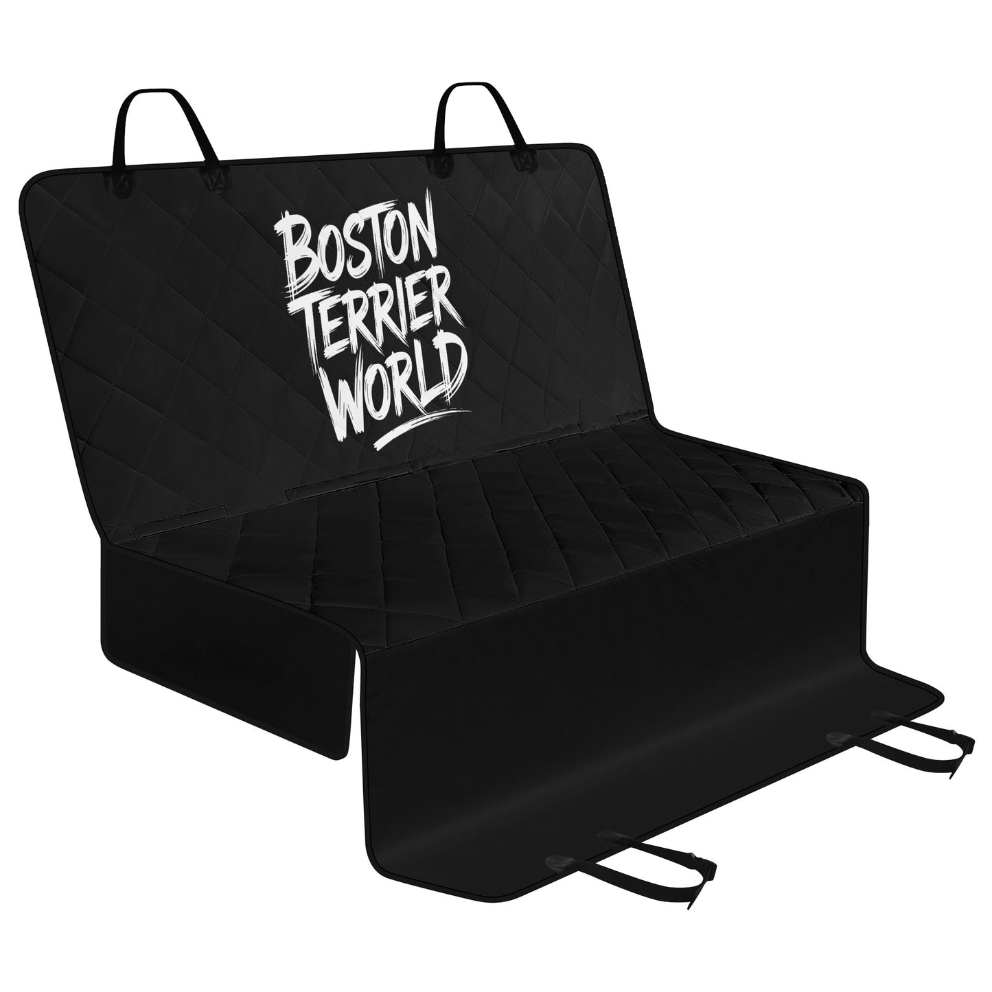 Boston Terrier World - Wicked Pup - Car Pet Seat Cover