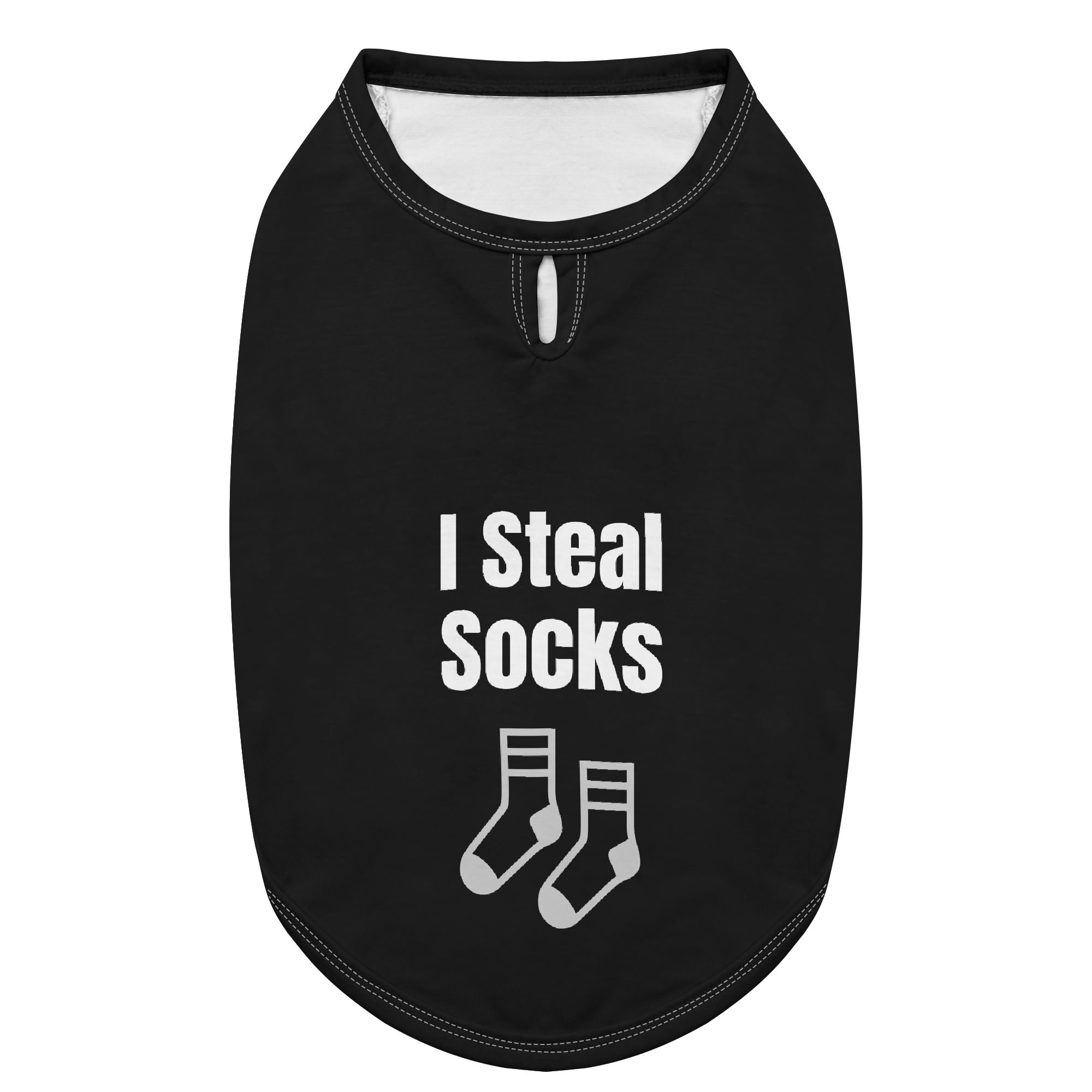 I Steal Socks Dog Shirt