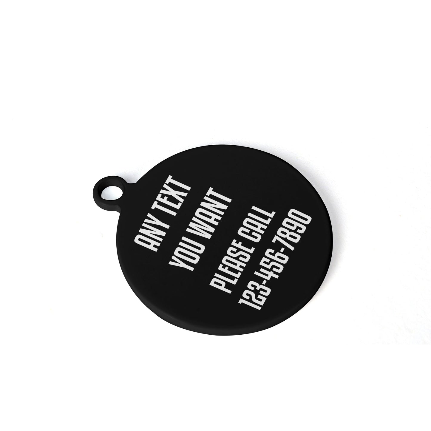 Bowtie Custom Laser Metal Alloy Dog ID Tag