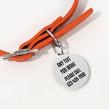 Custom Dog Face & Name Laser Metal Alloy Dog ID Tag