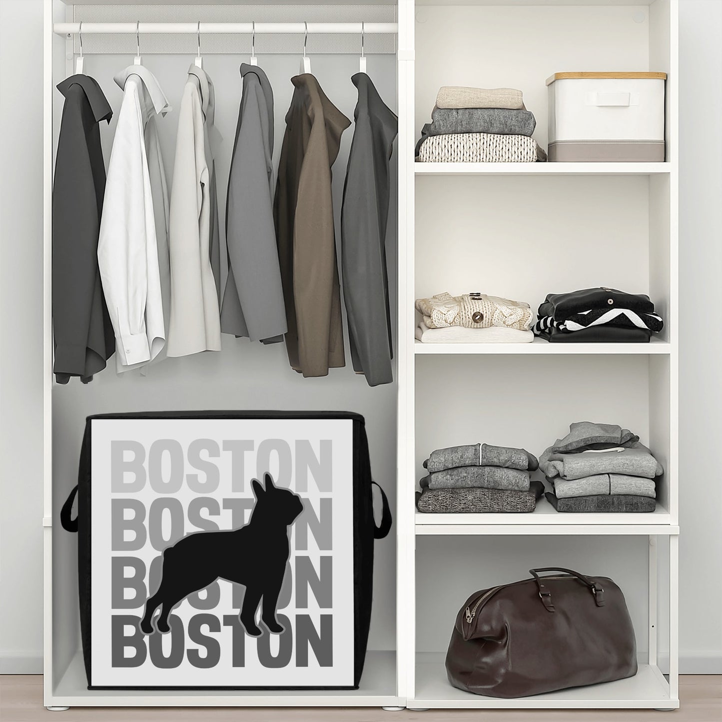 Boston X4 Storage Box Bag - White