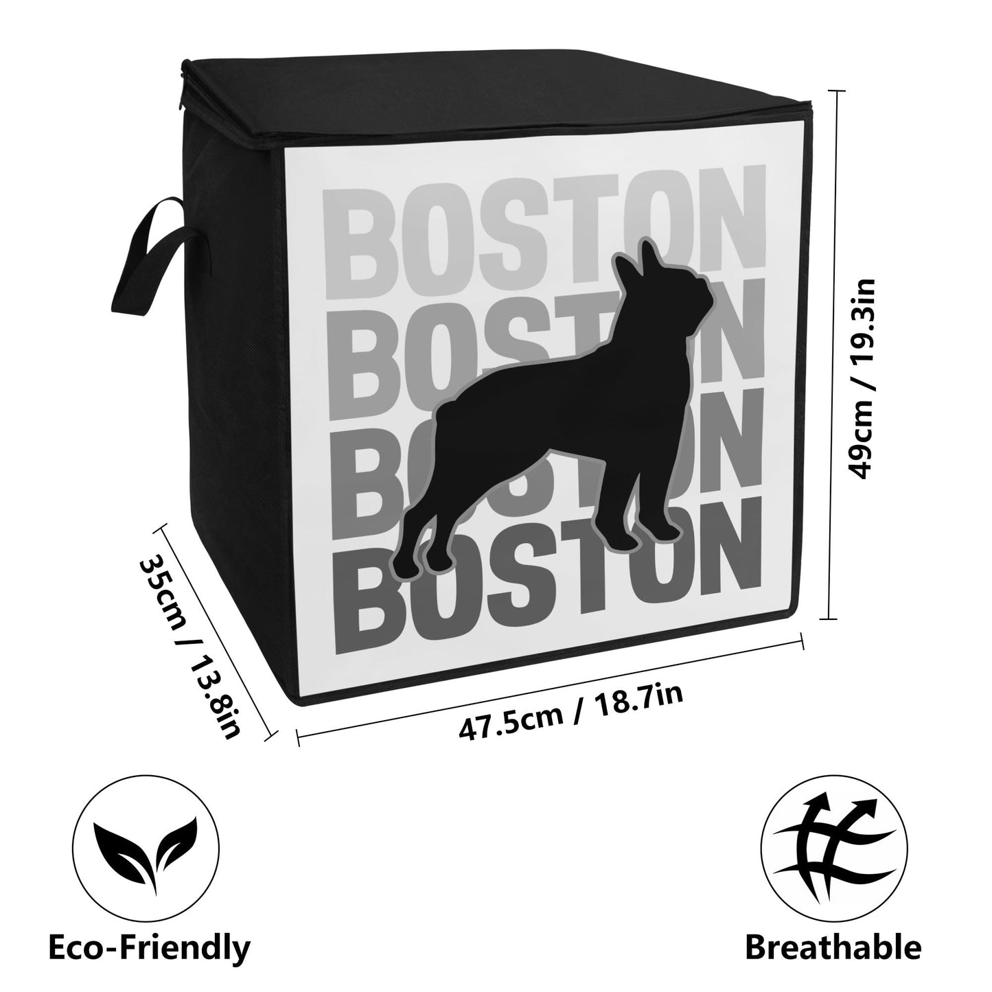 Boston X4 Storage Box Bag - White