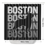 Boston X4 Shower Curtain
