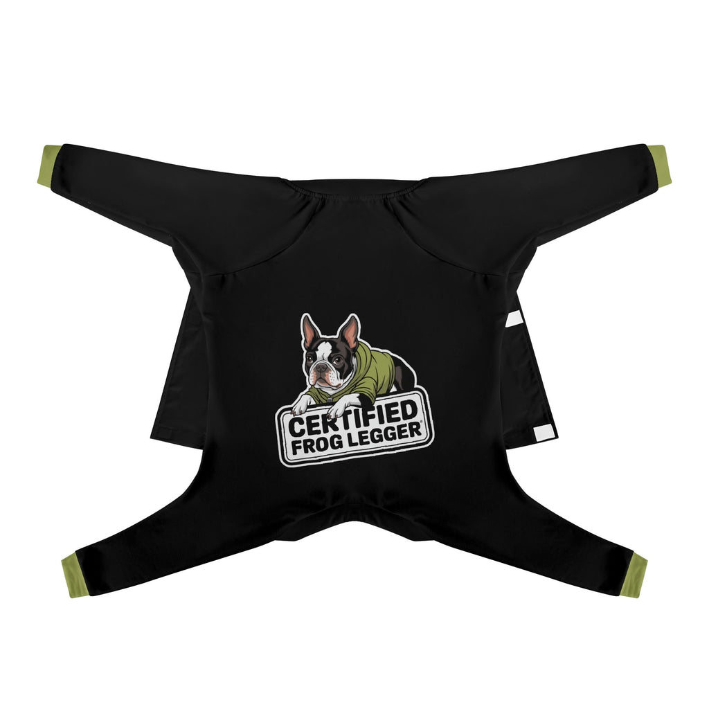 Certified Frog Legger Dog Pajama Ultra-Soft and 4-Way Stretch