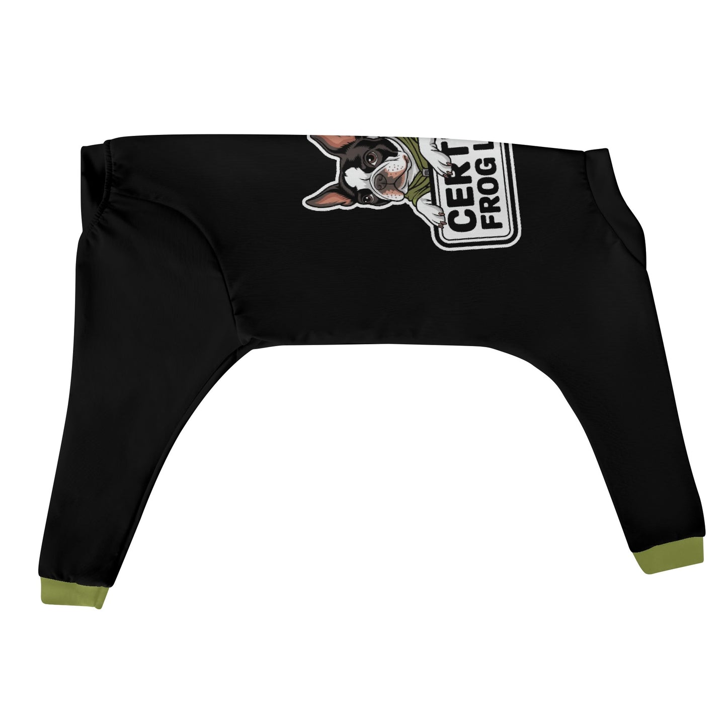 Certified Frog Legger Dog Pajama Ultra-Soft and 4-Way Stretch