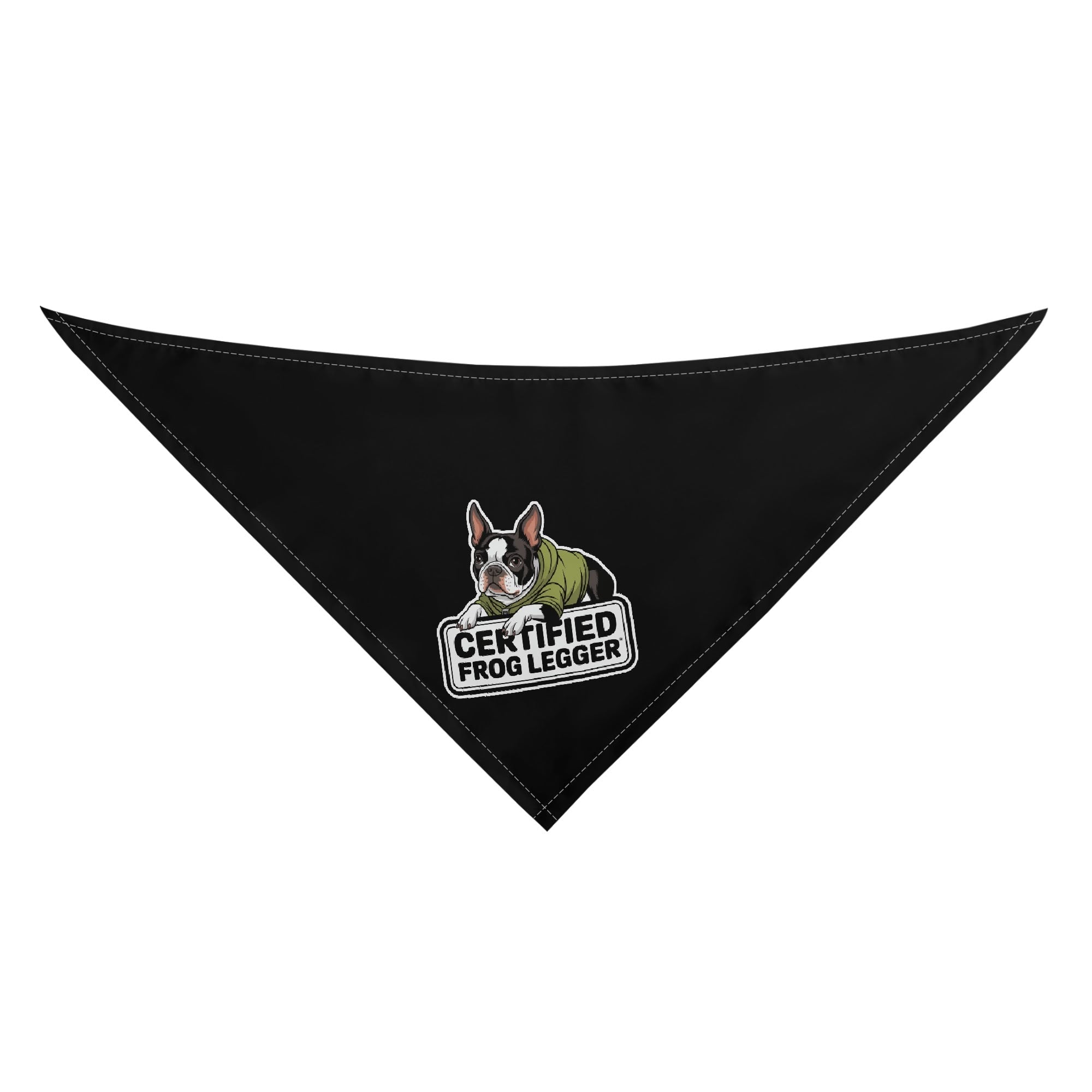 Certified Frog Legger Pet Bandanas for Dogs