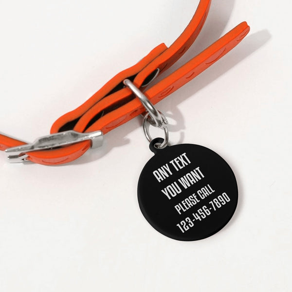 Certified Frog Legger Laser Metal Alloy Dog ID Tag