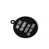 Certified Frog Legger Laser Metal Alloy Dog ID Tag