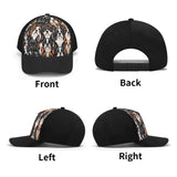 Boston Terrier Dogs Crowd Baseball Cap