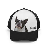 Custom Dog Portrait and Name Mesh Trucker Hats