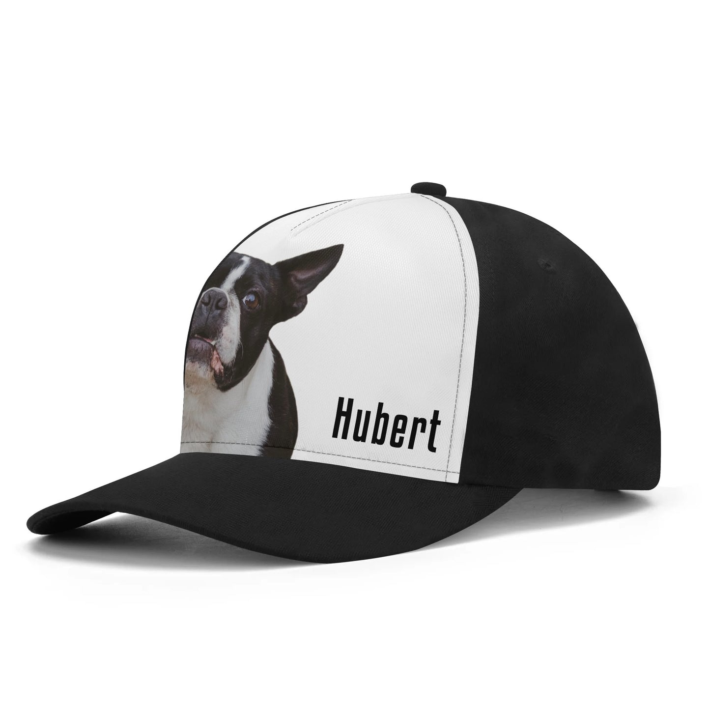 Custom Dog Portrait and Name Baseball Cap
