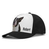 Custom Dog Portrait and Name Baseball Cap