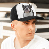 Custom Dog Portrait and Name Baseball Cap