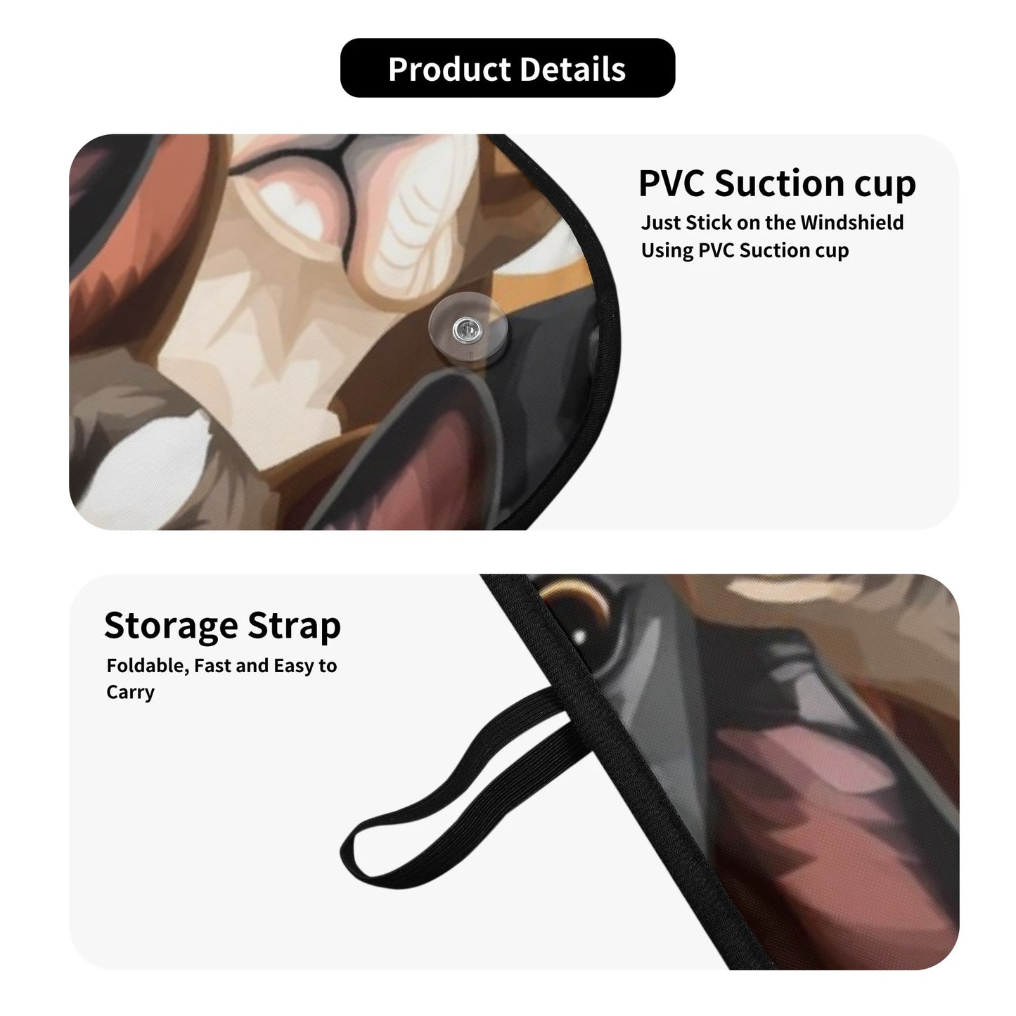 Boston Terrier Dogs Crowd Car Sunshade