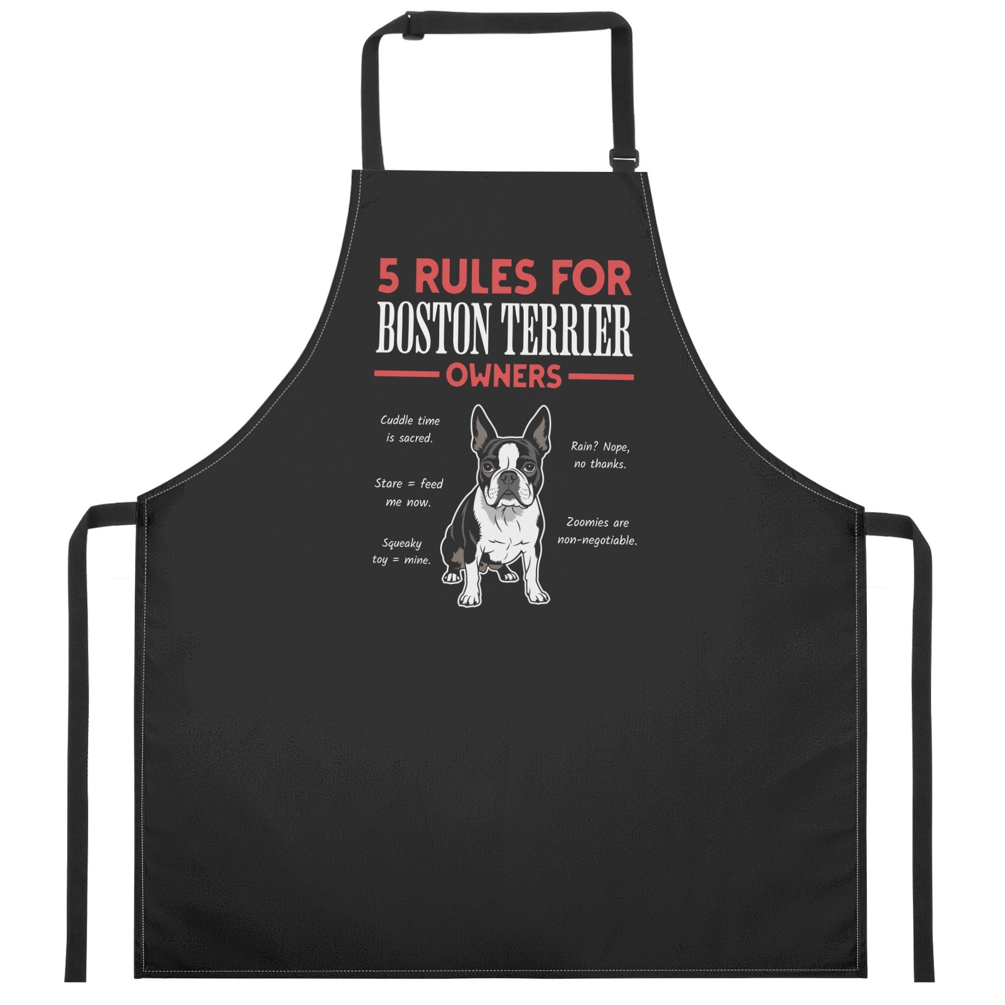 5 Rules For Boston Terrier Owners Apron