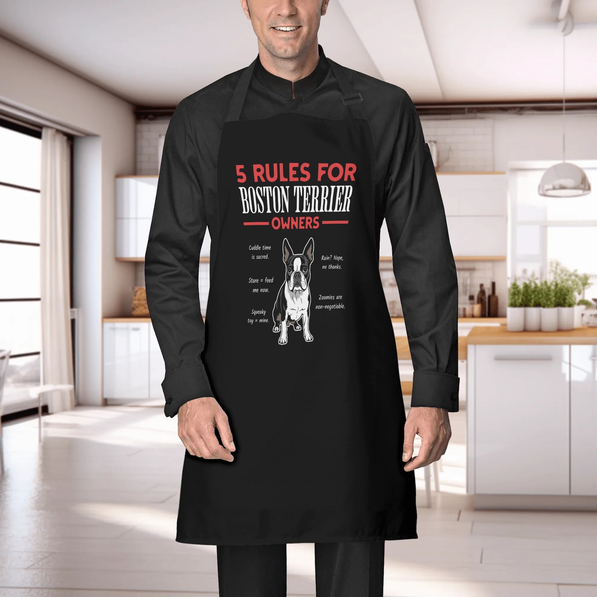 5 Rules For Boston Terrier Owners Apron