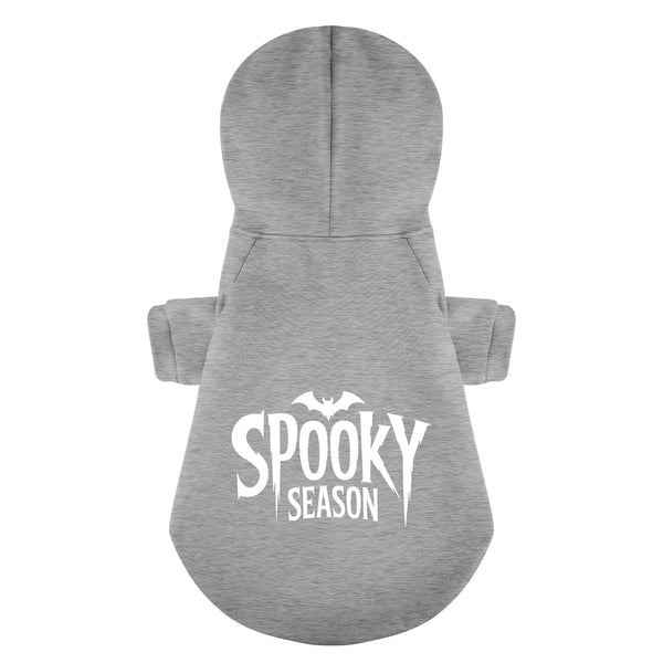 Spooky Season Halloween 100% Cotton Dog Fleece Hoodie