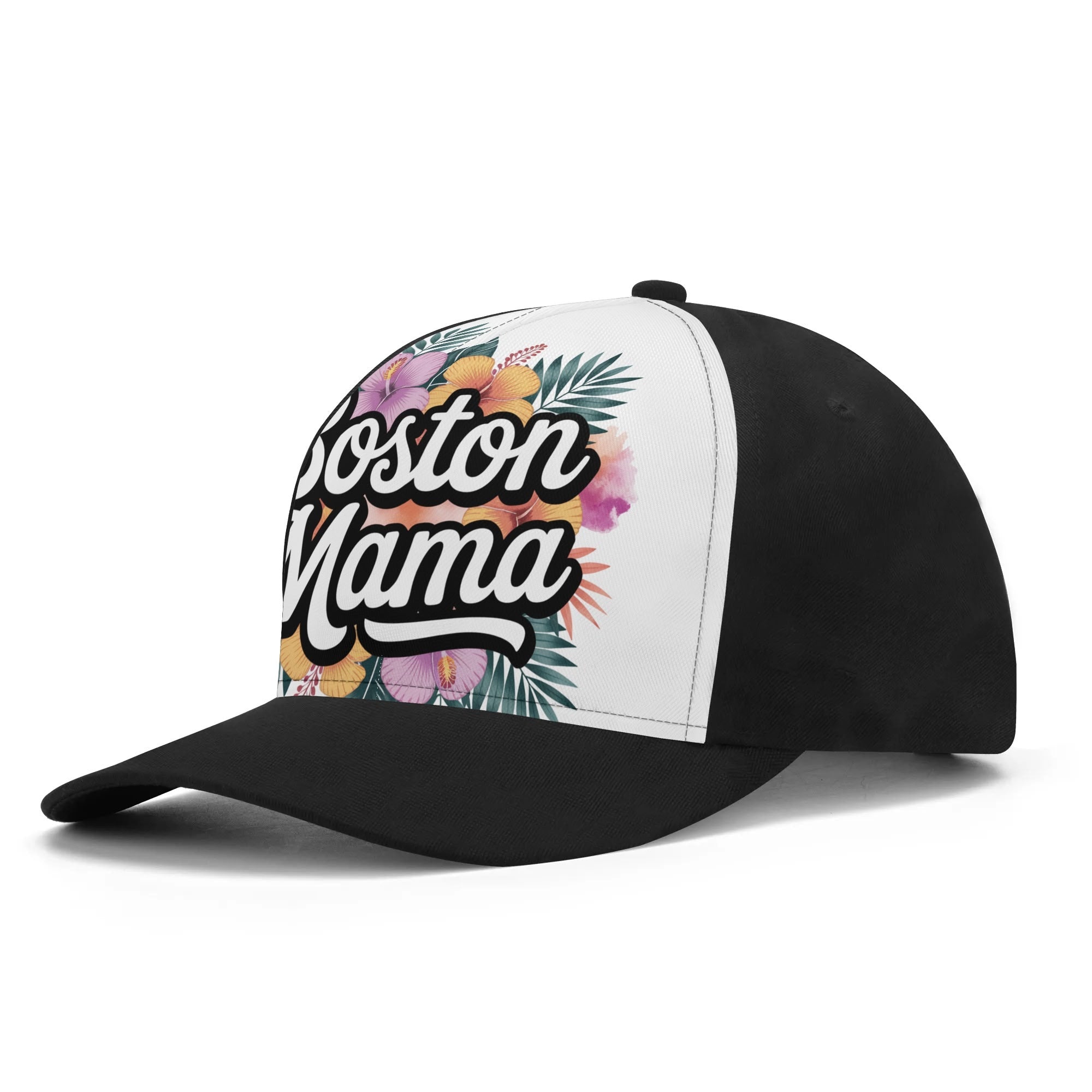 Boston Mama Tropical Baseball Cap