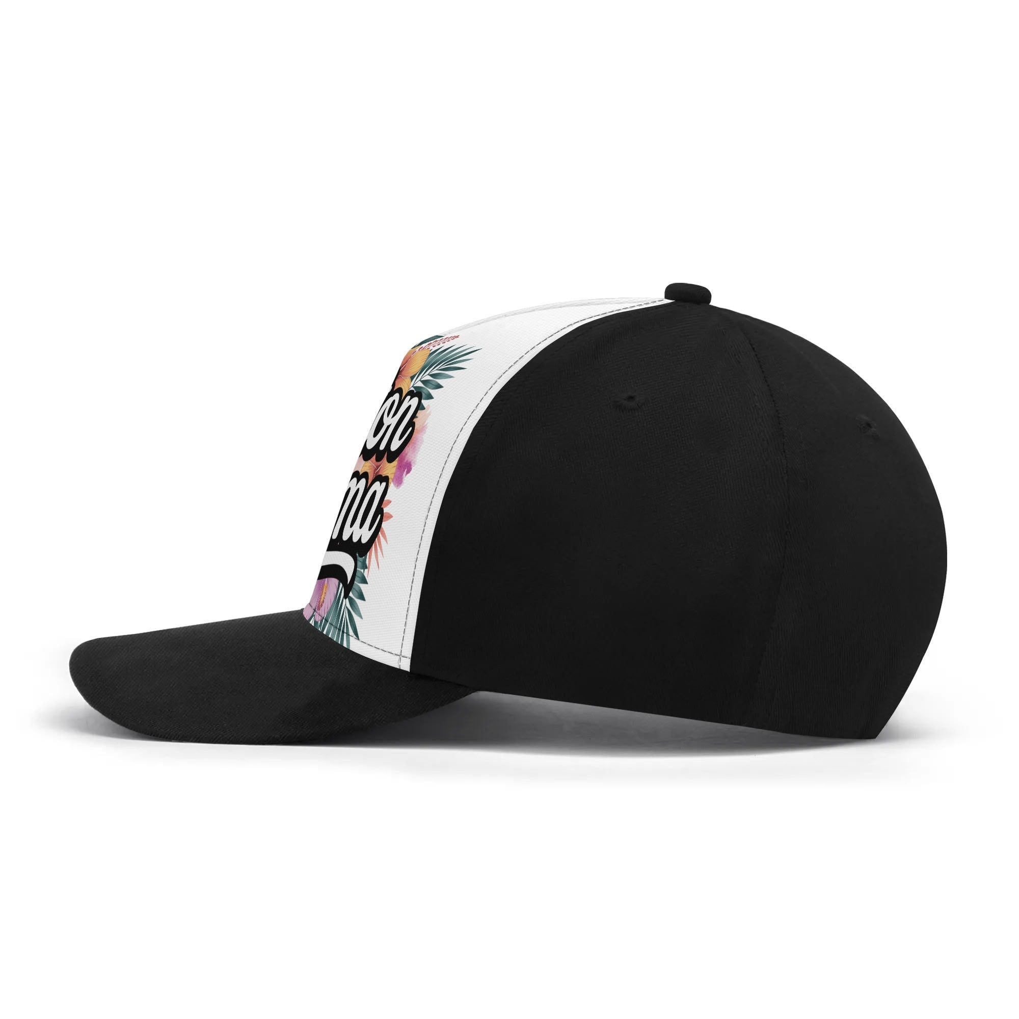 Boston Mama Tropical Baseball Cap