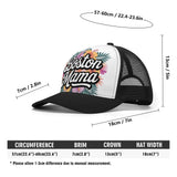 Boston Mama Topical Mesh Trucker Hats