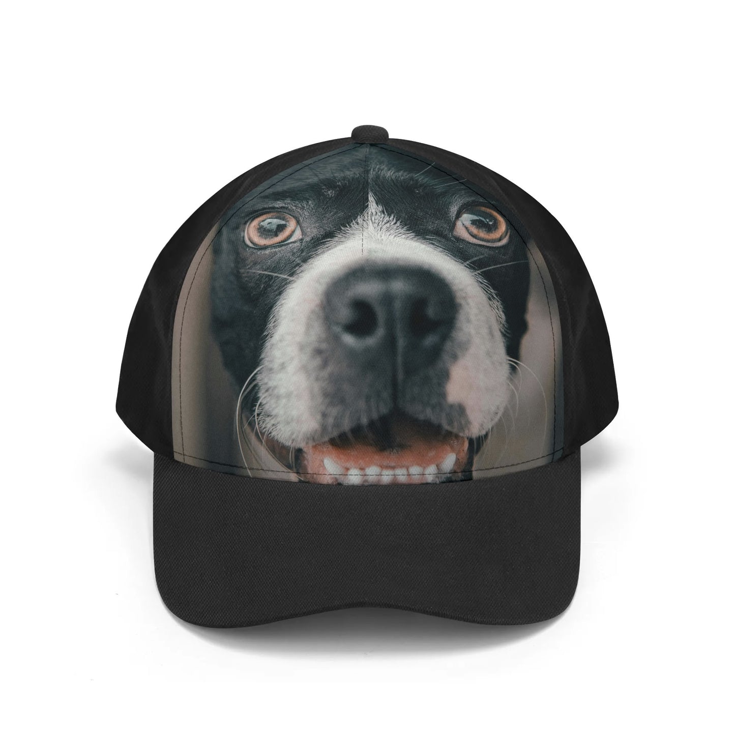 Custom Dog Photo Baseball Cap . Default Title