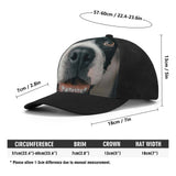Custom Dog Photo Baseball Cap .