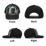 Custom Dog Photo Baseball Cap .
