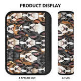Boston Terrier Dogs Car Seat Belt Cover .
