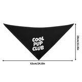 Cool Pup Club Dog Bandanas .