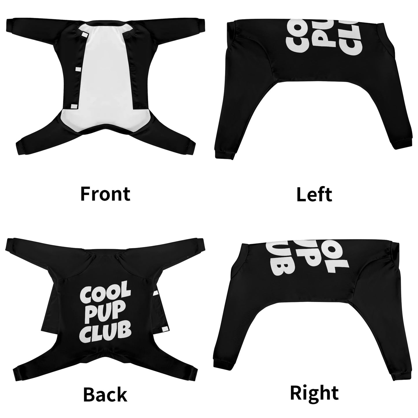 Cool Pup Club Dog Pajama Ultra-Soft .