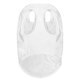 Scratch Here Funny Dog Shirts - White .