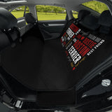 Boston Terrier Word Collage Car Pet Seat Cover – Dog Lover Typography Art .