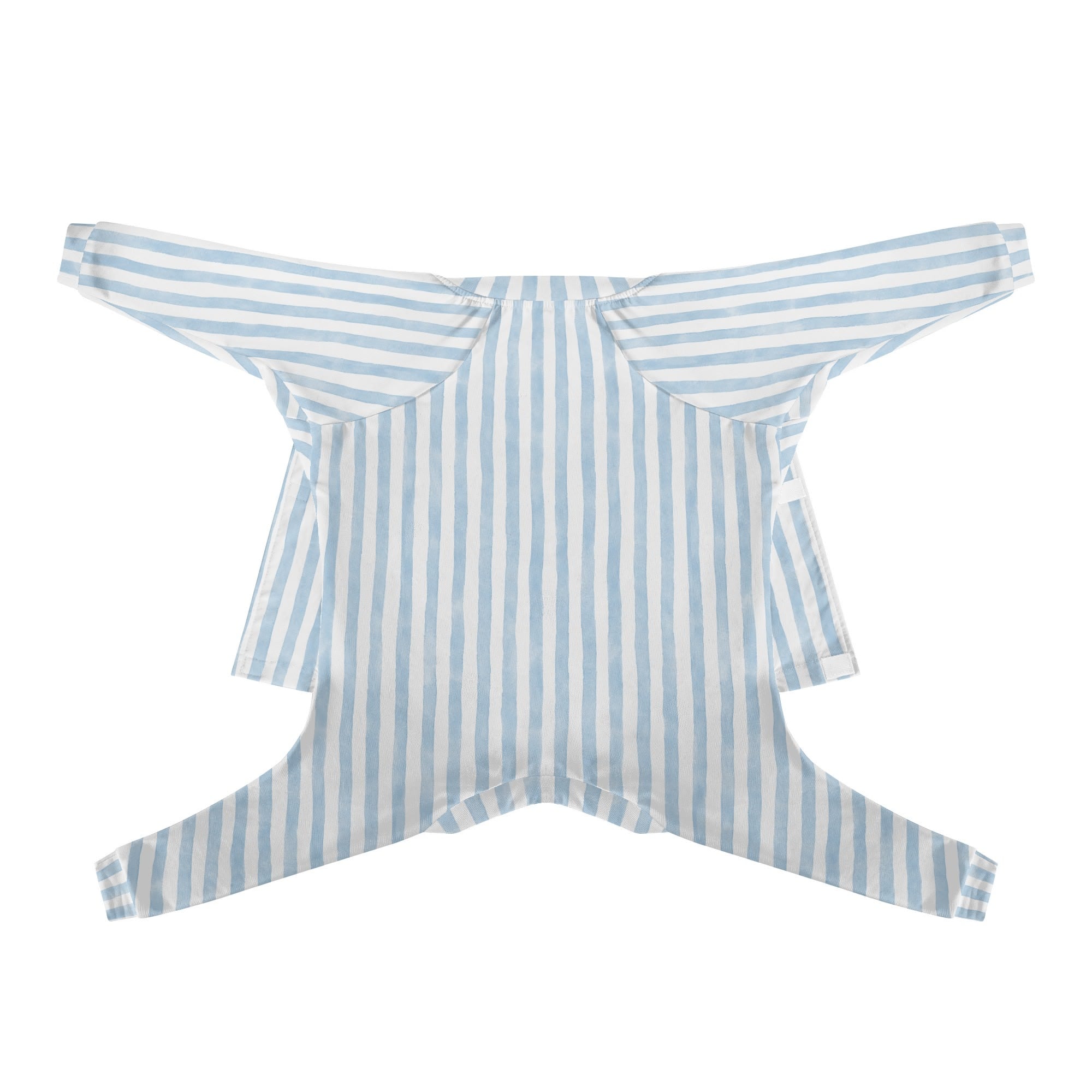 Striped Watercolor Dog Pajama .
