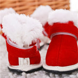 Christmas Red Dog Shoes