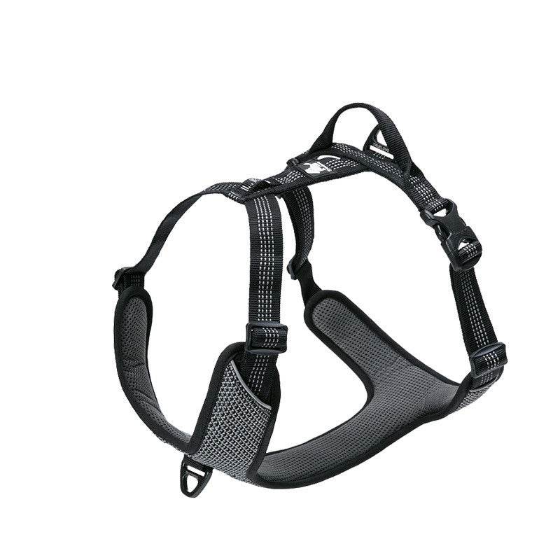 TrueLove Reflective Breathable Adjustable Dog Harness