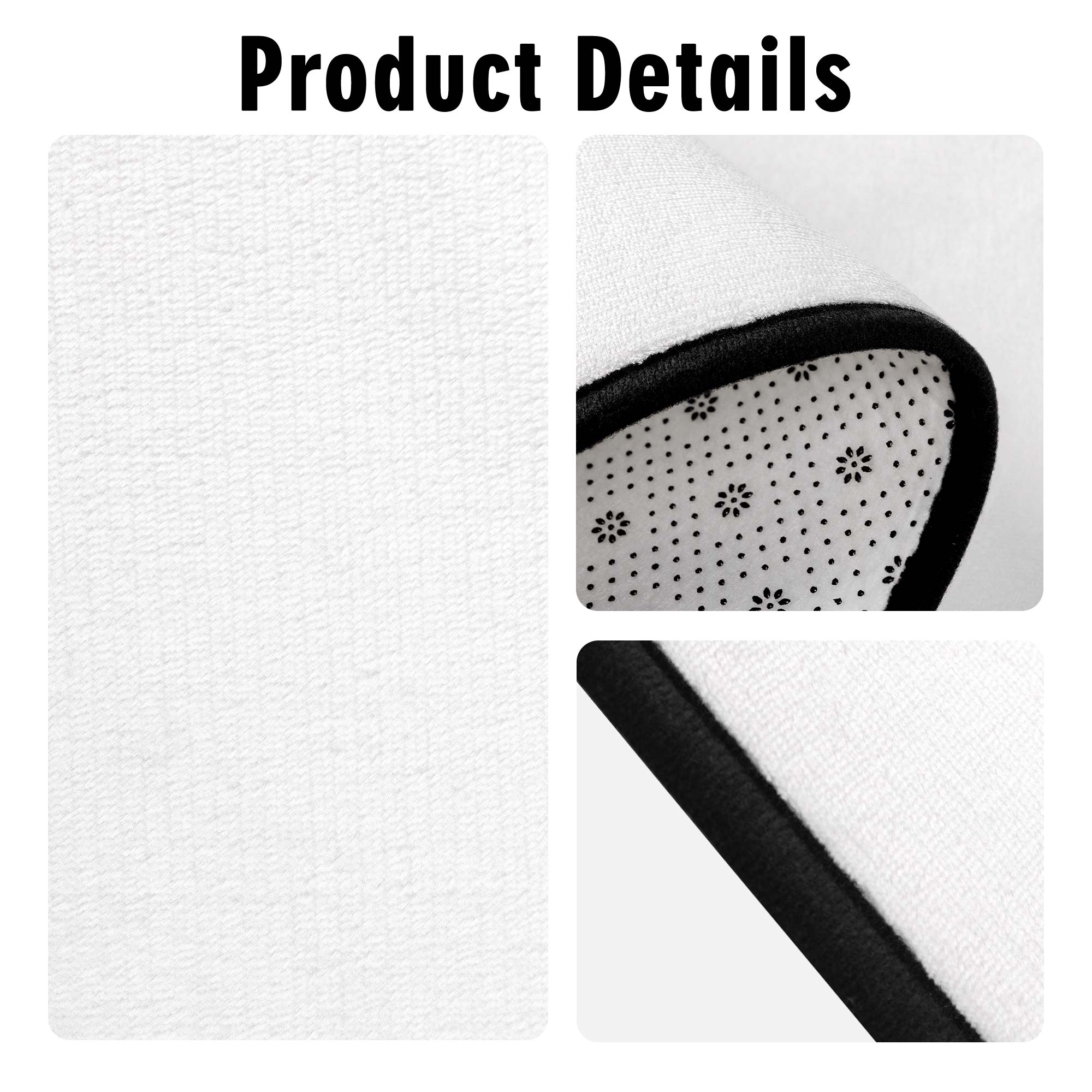 Starry Night - Boston Terrier Dog Non-slip Room Rug