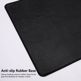 Dog Desk Mat with Custom Portrait Personalized Dog Name Large Mouse Pad