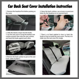 Bostie Faces Soft and Lightweight Back Car Seat Covers (2pcs)