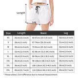 Bostie Faces Womens Casual Beach Shorts