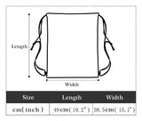 Dogs Are A Girls Best Friend Drawstring Bag