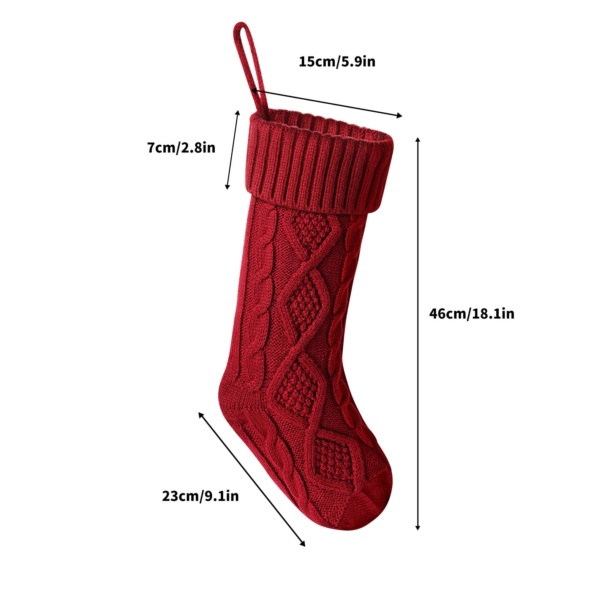 Personalized and Embroidered Dog Name Christmas Stockings