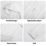 Full Boston Terrier Face Adult Zip Turtleneck Hoodie Streetwear