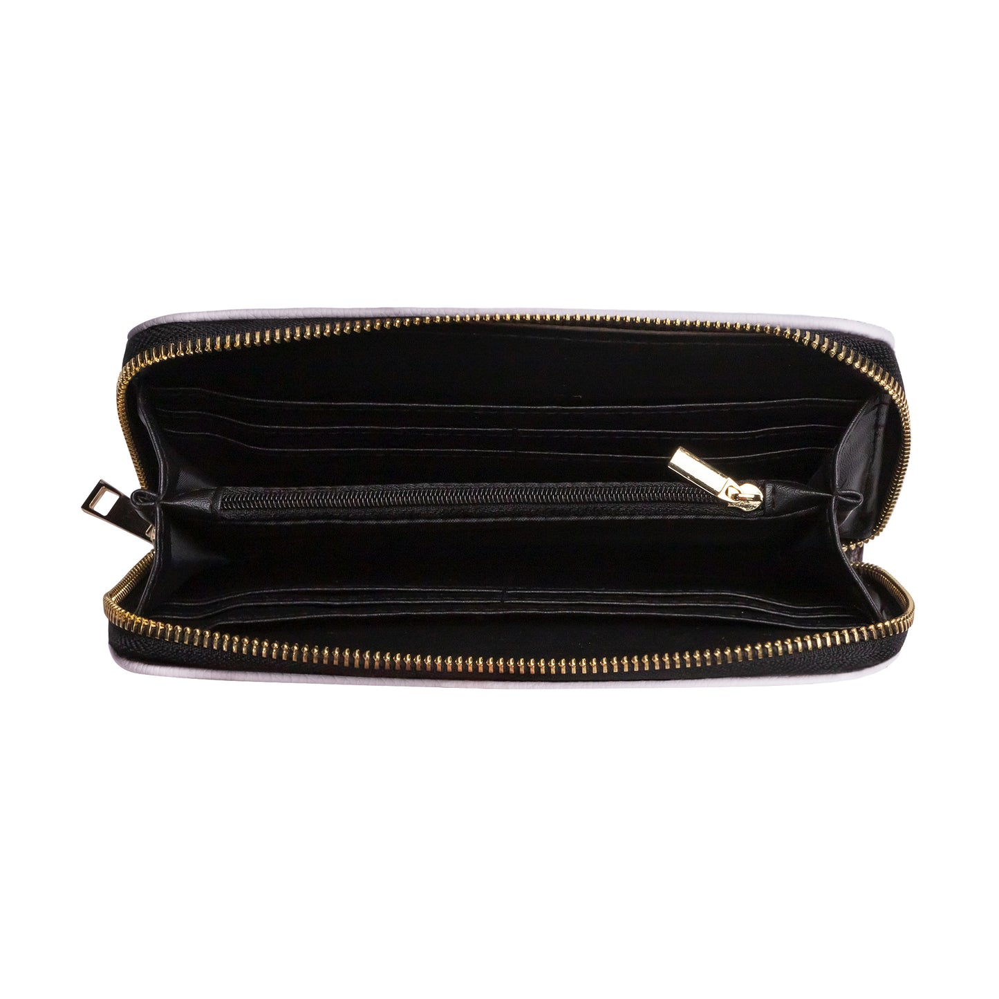 Japanese-Inspired Ink Wash Painting PU Leather Wallet for Women