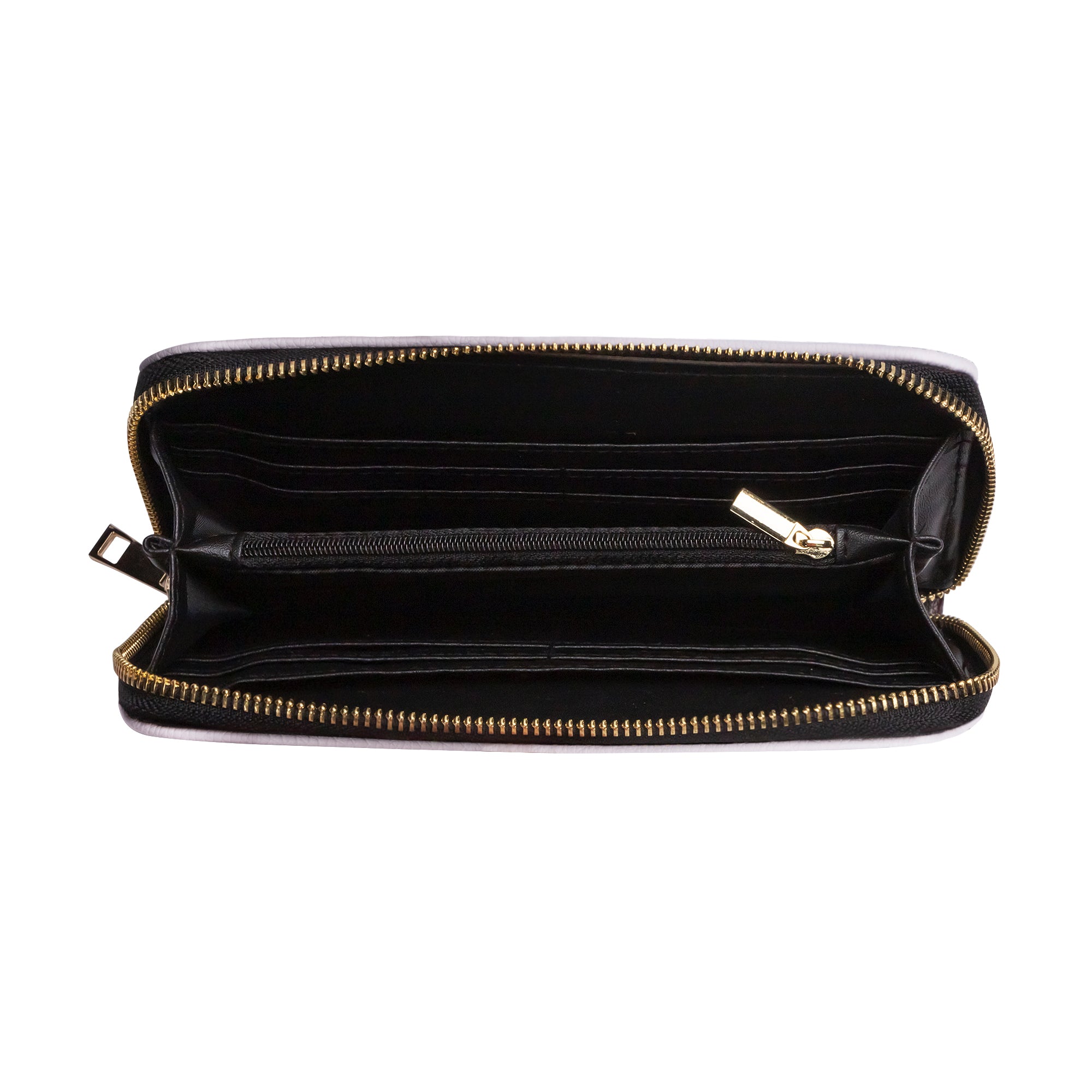 Japanese-Inspired Ink Wash Painting PU Leather Wallet for Women