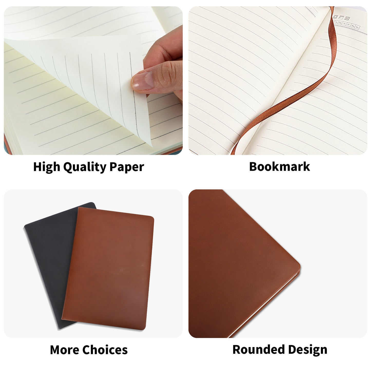 Personalized Engraved Brown Notebook For Your Dogs Diary