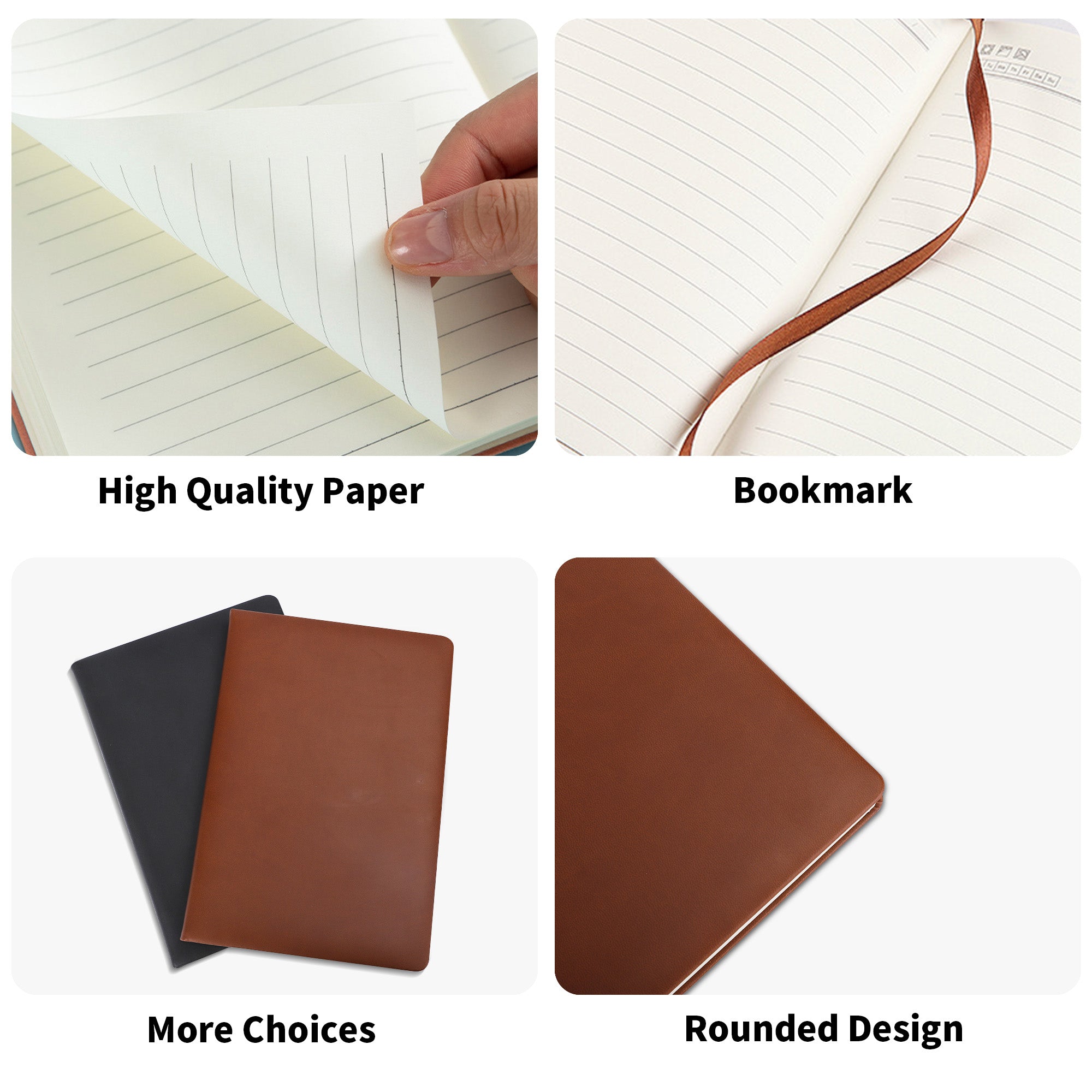 Personalized Engraved Brown Notebook For Your Dogs Diary