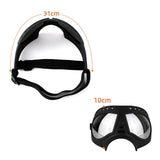 Dog Goggles Waterproof Snow-Proof Soft Frame Comfortable
